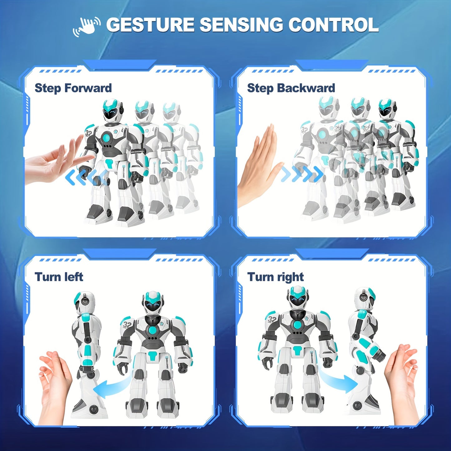 WiFi Signal Large Remote Voice Control Robot