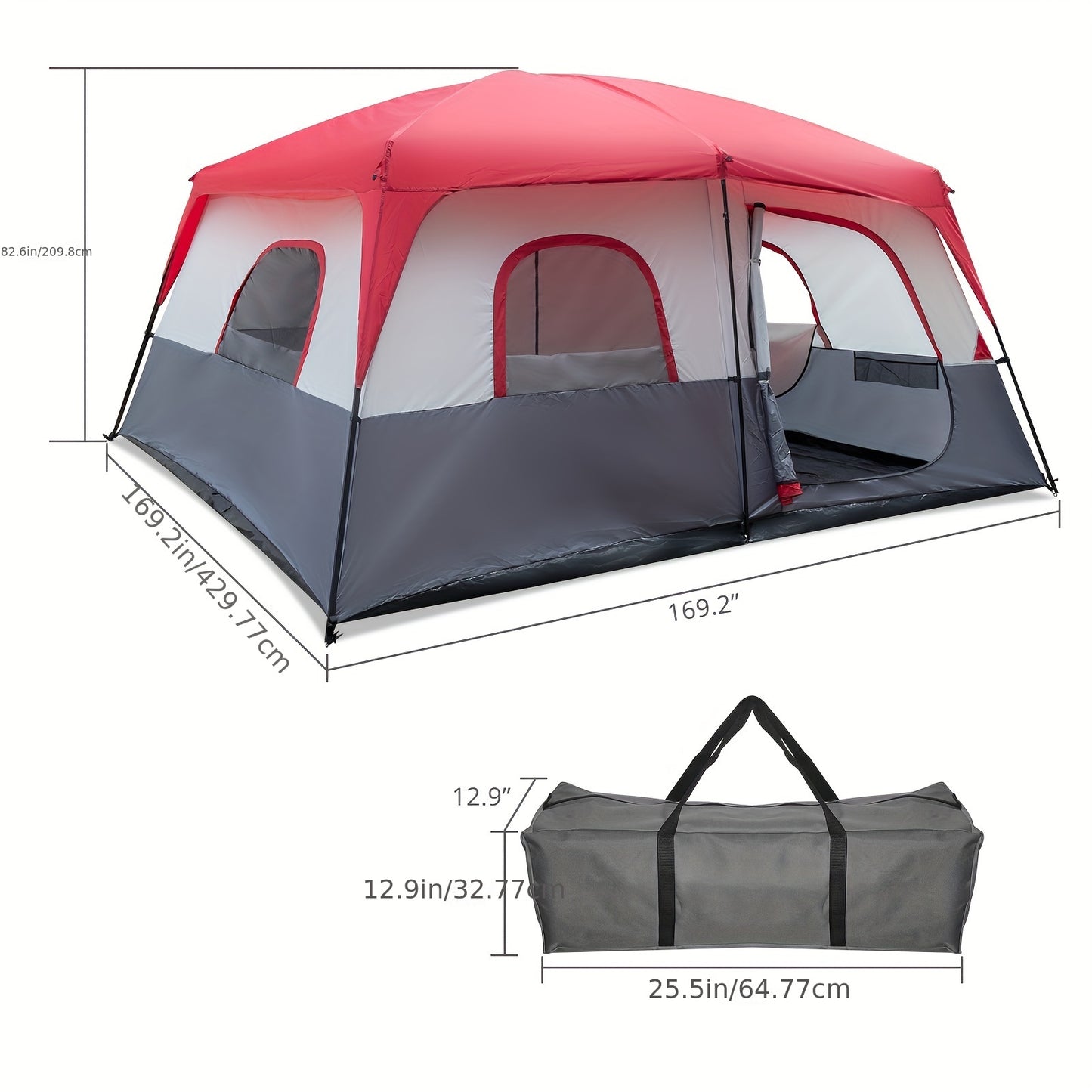 14-Person Polyester Cloth Camping Tent