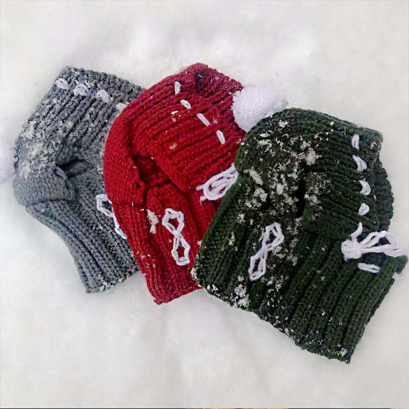 For Small Dogs, Christmas Winter Dog Cap
