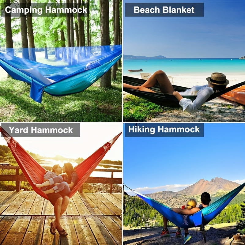 Quick-Setup Mosquito Net Hammock