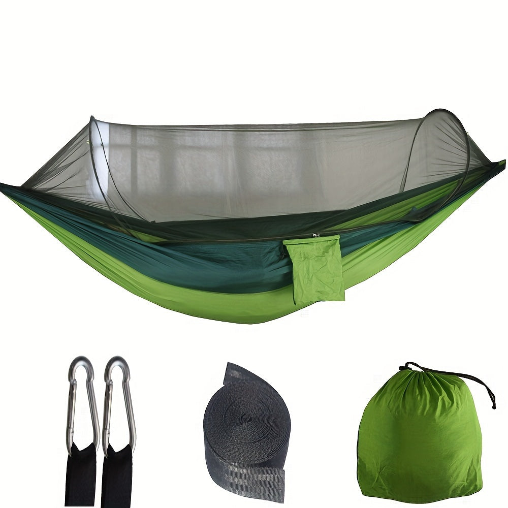 Quick-Setup Mosquito Net Hammock