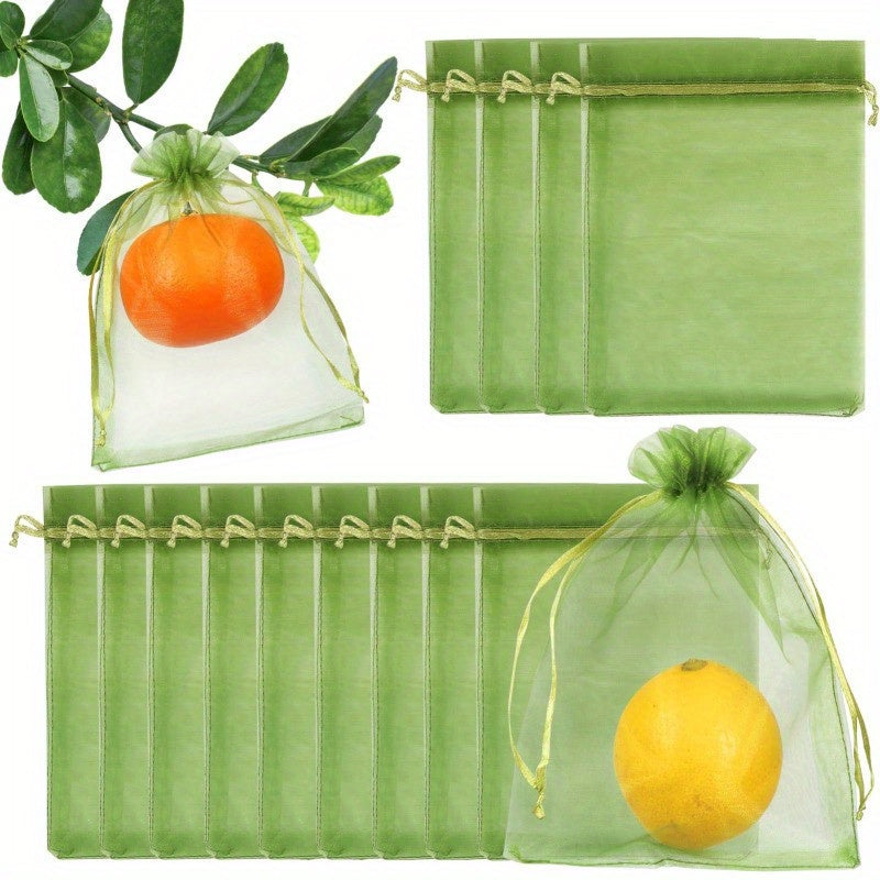 100pcs Fruit and Vegetable Protection Net Bags -