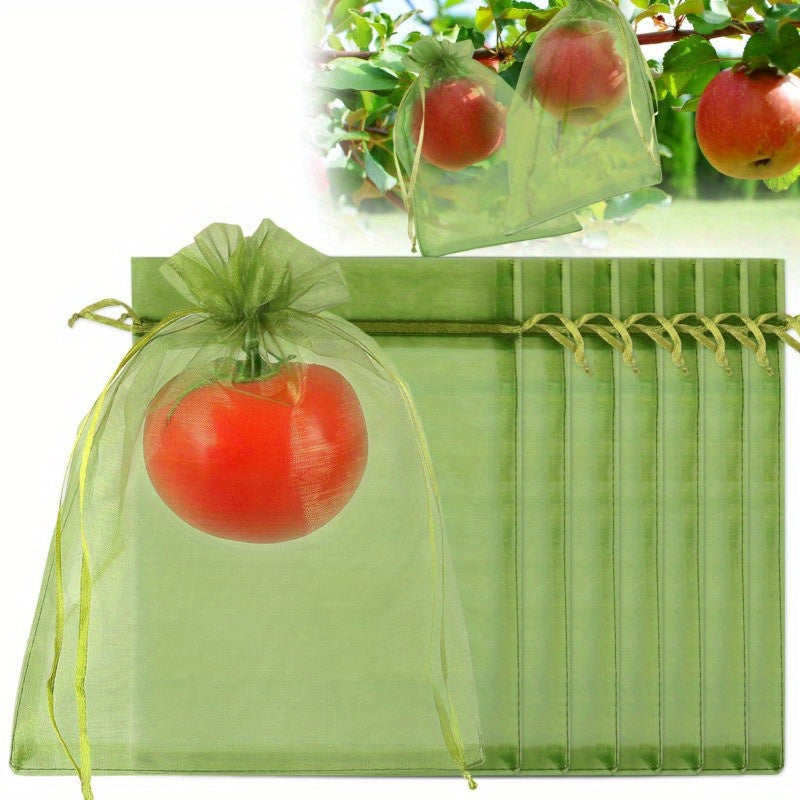 100pcs Fruit and Vegetable Protection Net Bags -