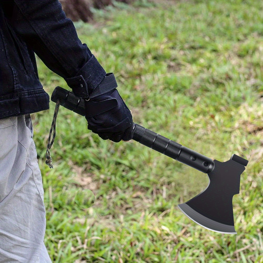 Ultimate Survival Axe Kit, Multitool Folding Axe with Hammer.
