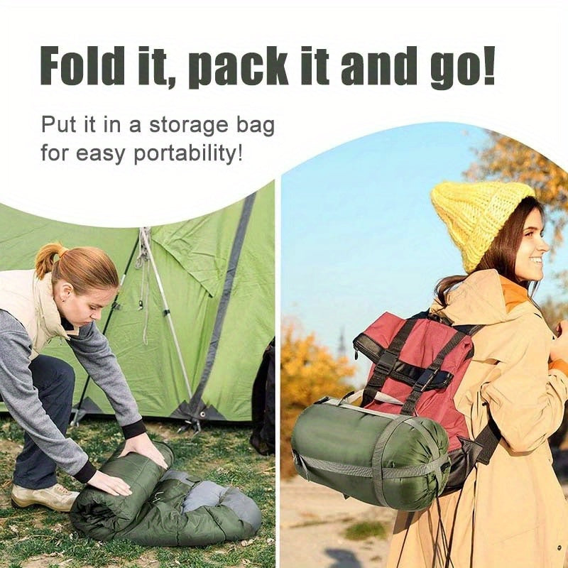 Ultra-Comfortable Sleeping Bag for Adults - Lightweight, Durable, Water-Resistant