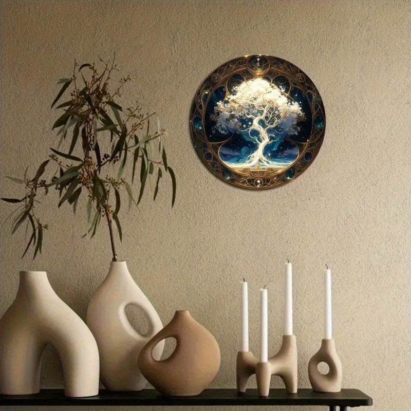 Tree of Life Mandala Old style, Art Deco Style Decoration