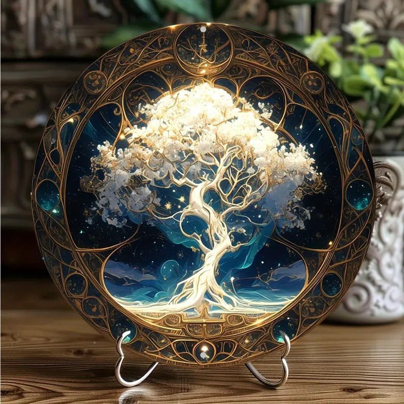 Tree of Life Mandala Old style, Art Deco Style Decoration
