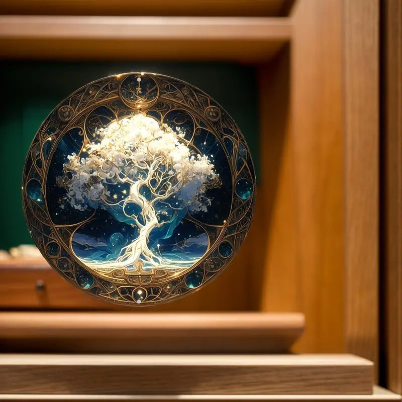 Tree of Life Mandala Old style, Art Deco Style Decoration