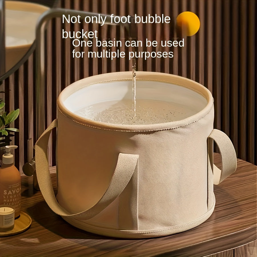 Advanced Portable Foot Bath Tub with Temperature Control and Bubble Massage Functions