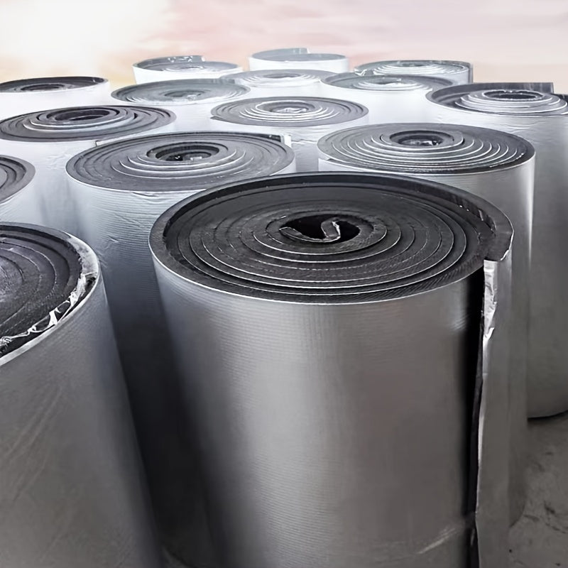 Energy-Saving, Self-Adhesive High-Density Insulation & Fireproofing Foil.
