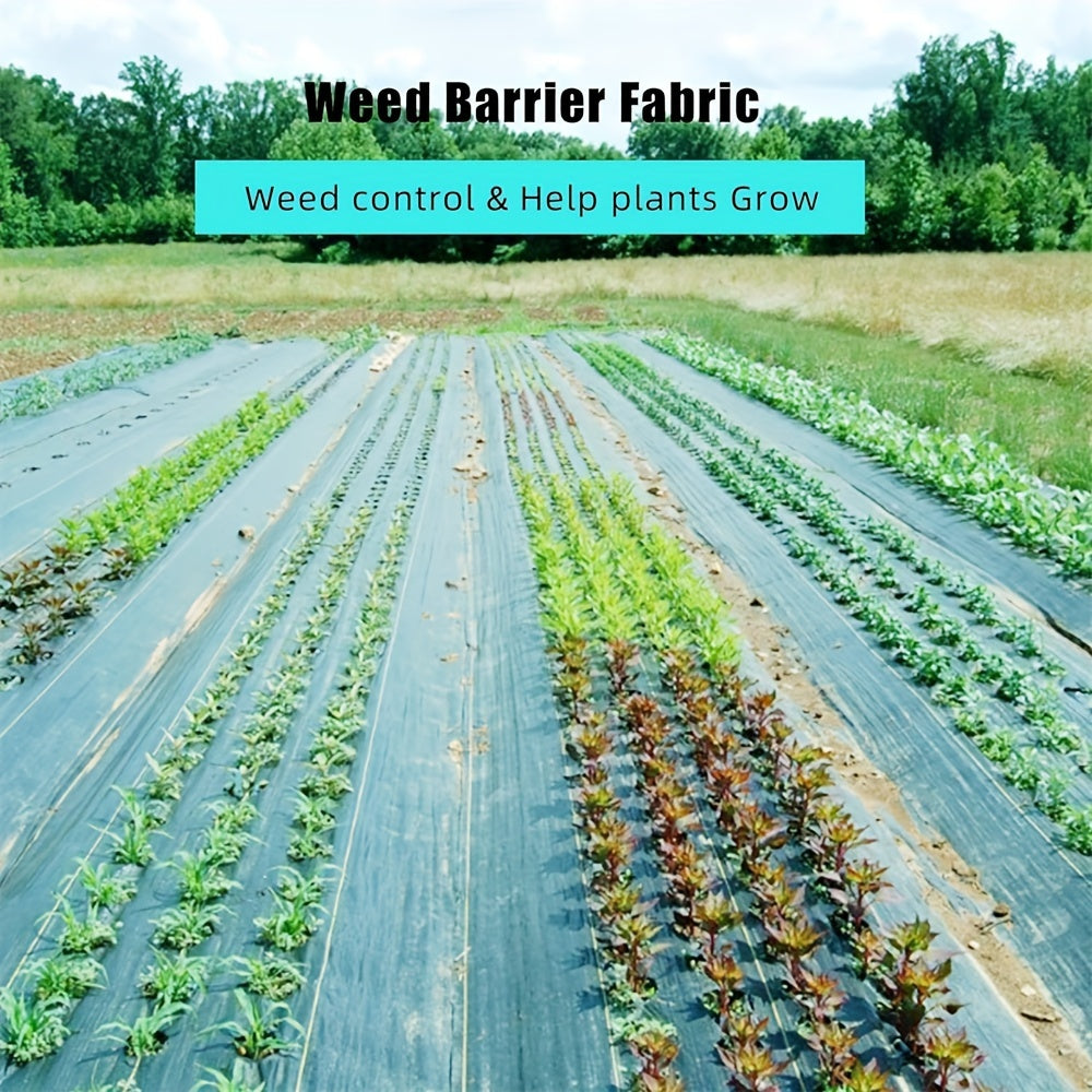 3ft x 300ft Premium Weed Barrier Landscape Fabric, Towallmark 3.24 oz Heavy Duty, Weed Control Fabric, High Permeability, Good for Flower Bed, Driveway Fabric and Ground Cover