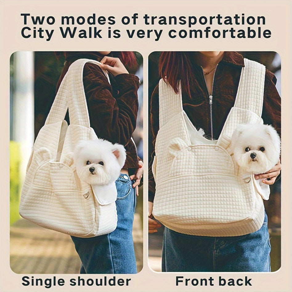 Fluffybaby Dog Sling Carrier - Winter Pet Bag