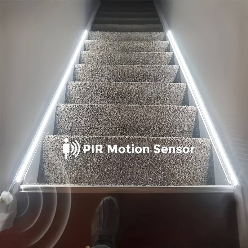 16.4ft Motion-Activated LED Strip Lights.