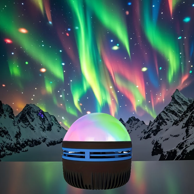 Aurora & Ocean Wave LED Night Light with Remote
