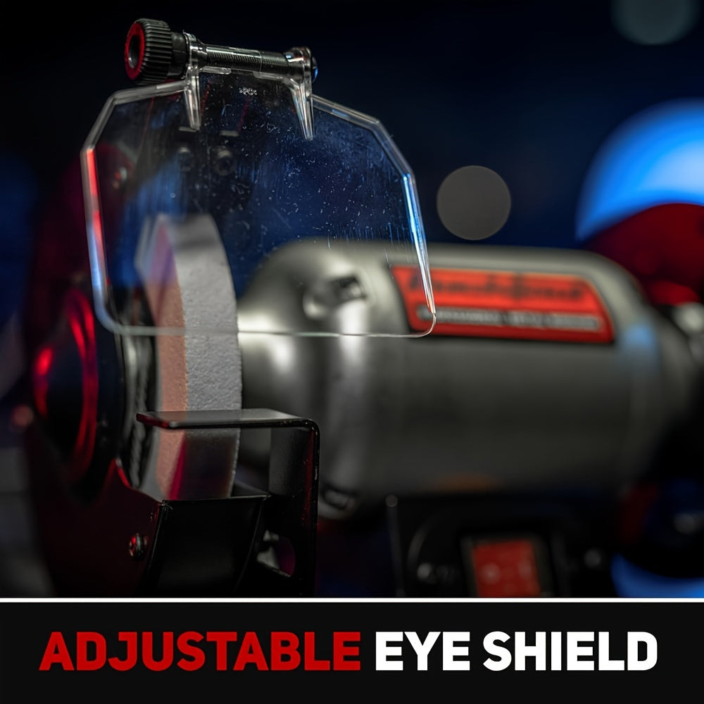 6-Inch 1/3HP Low-Speed Bench Grinder