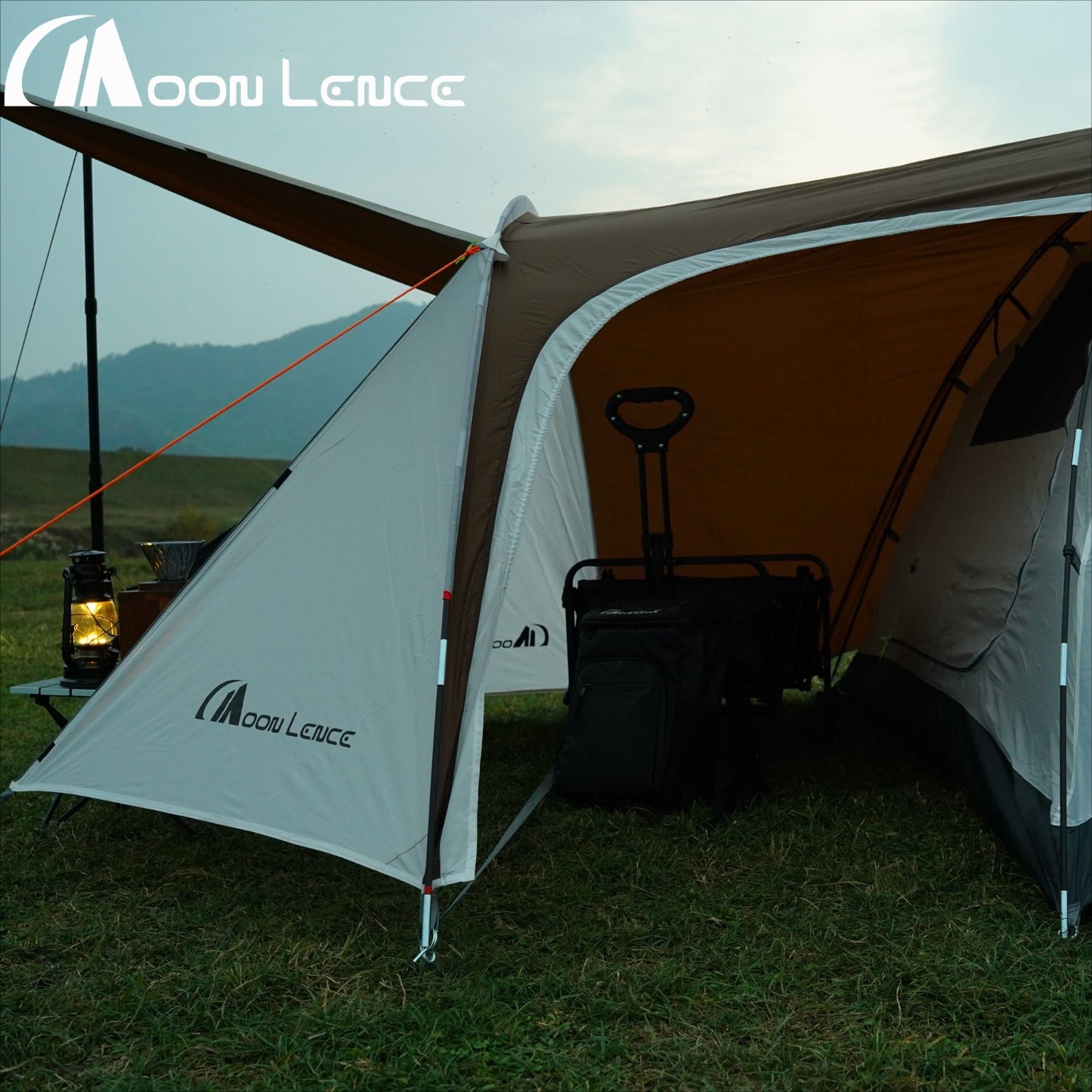 MOON LENCE 4-Person Waterproof Camping Tent