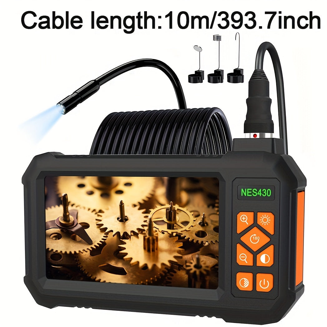 Borescope Camera With Light, Waterproof. With Light, 1080P HD Inspection Camera