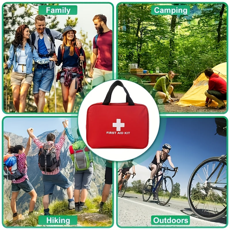 Ultimate First Aid Kit – Complete Survival Gear with Bandages, Scissors, Tweezers, Wet Wipes, Tourniquet