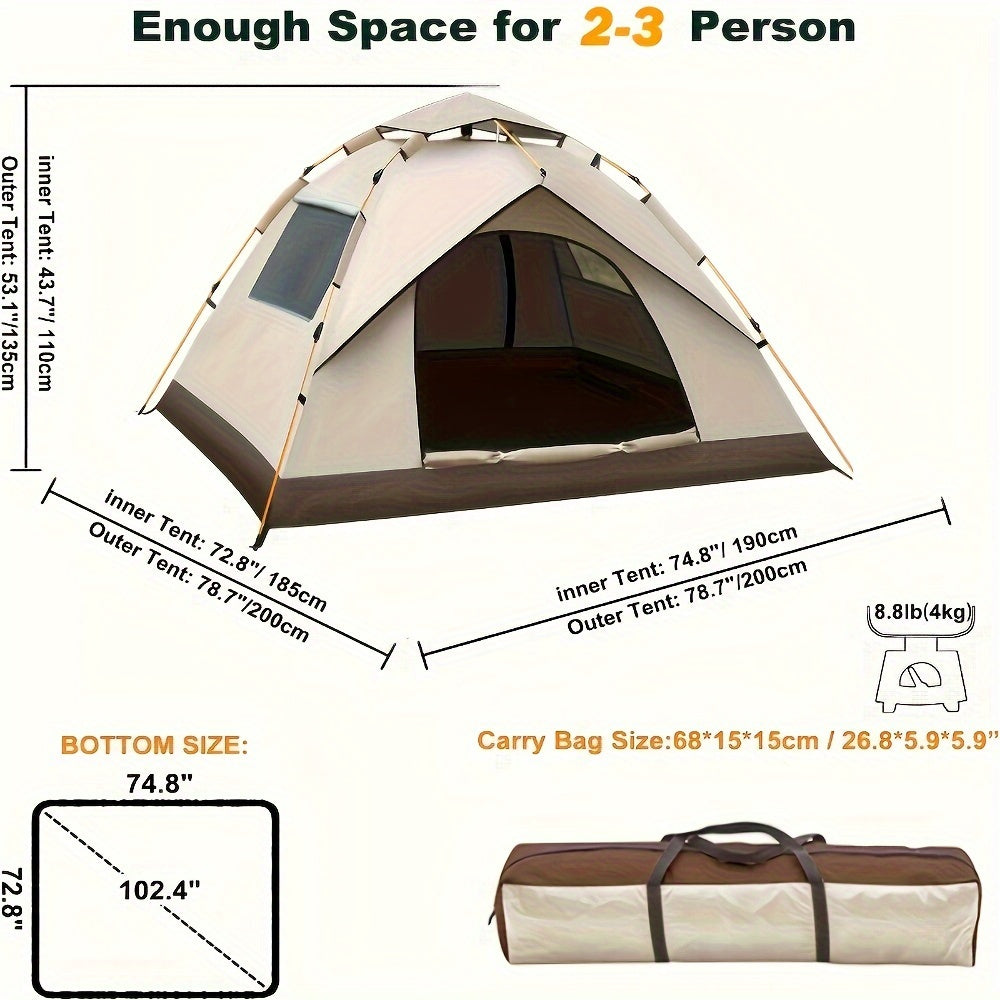 Fully Automatic And Easy To Build Outdoor Tent