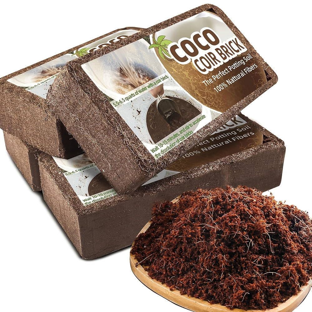 4pcs Coco Coir Fiber Brick