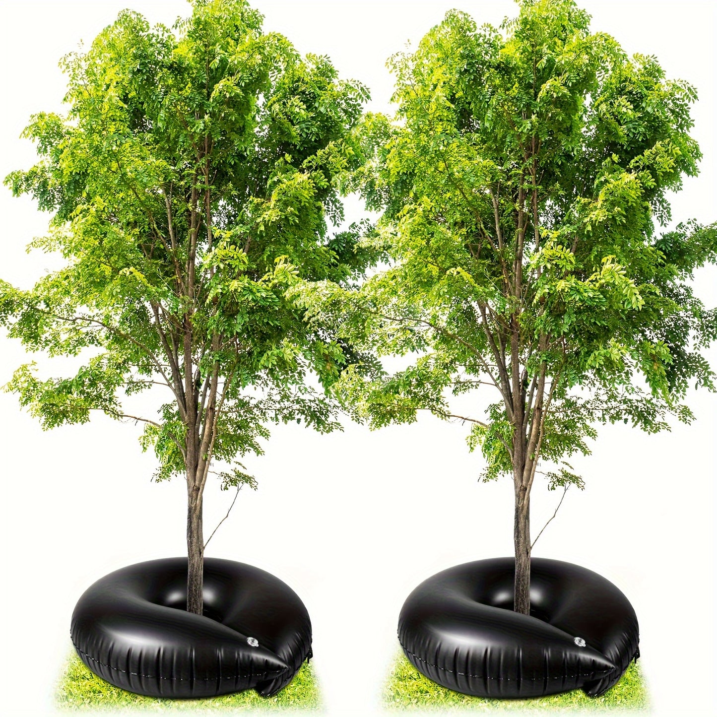 8 Pack Tree Watering Bags Tree Watering Ring Slow Release PVC Drip Irrigation Water Pouch Automatic Drip System For Planting Gardening Trees And Shrubs