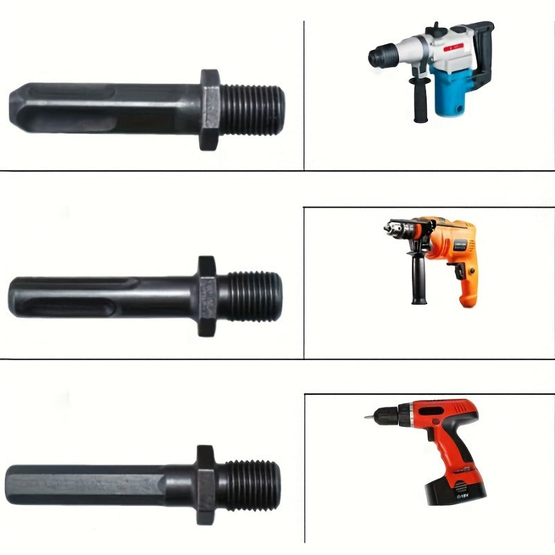 Easy-Split Wood Splitting Tool with Drill Attachment
