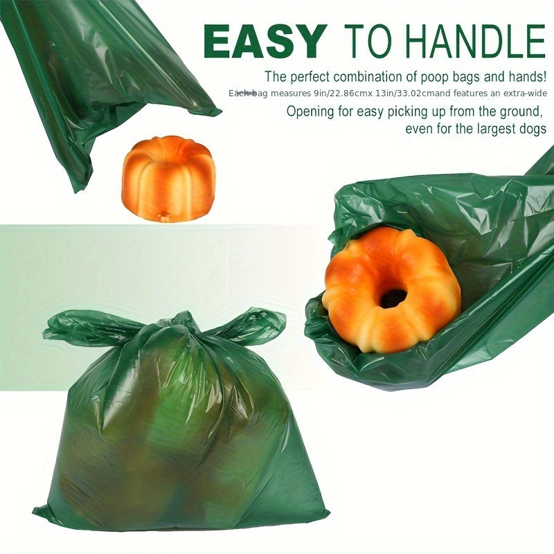 600 bags of 40 rolls of dog poop bags, leak-proof