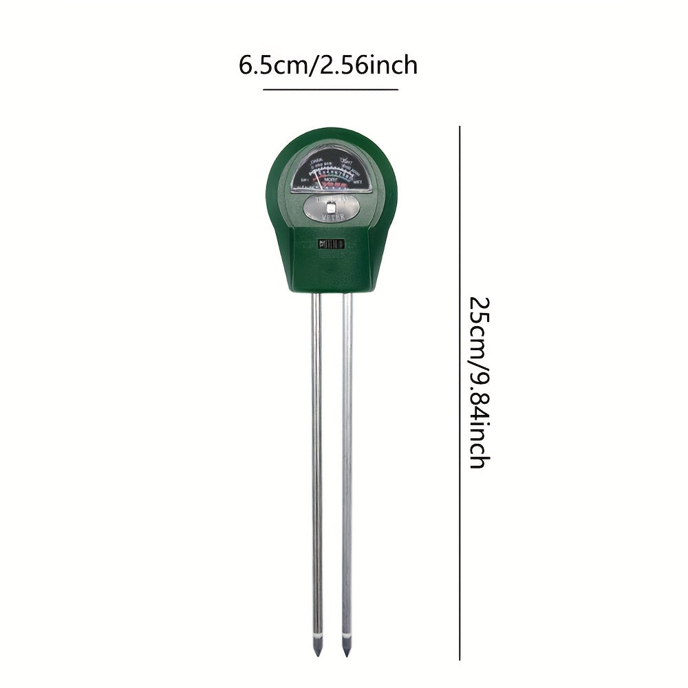 3-in-1 high-precision soil detector, humidity meter, pH value, pH value, flowers and plants for household use