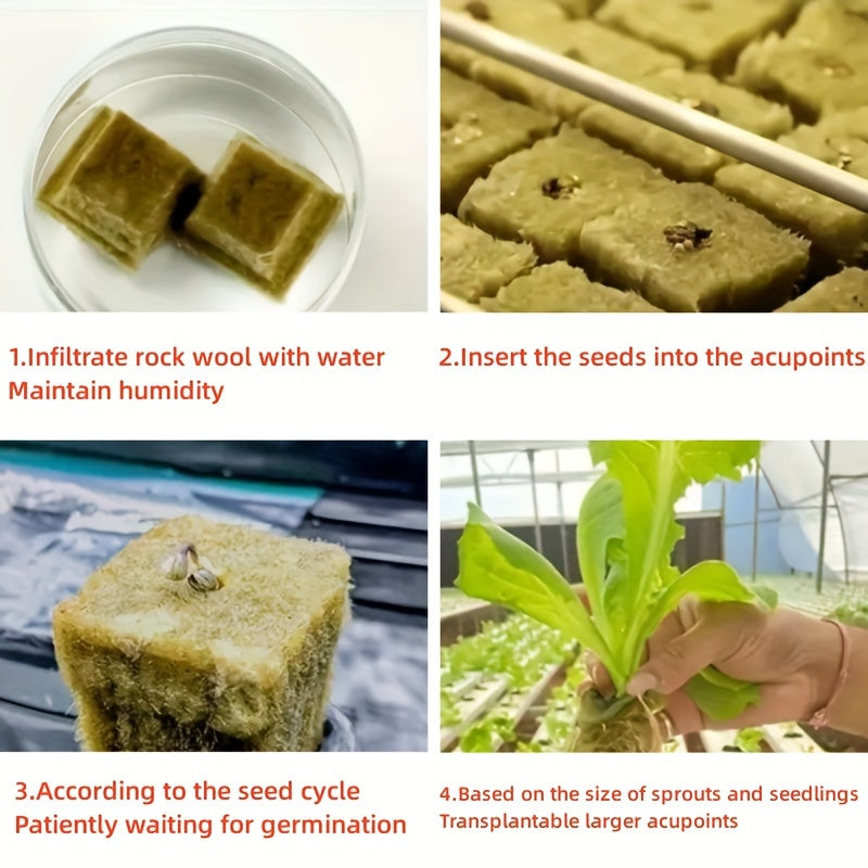 100 Holes/Planting Cubes, Agriculture, Gardens, Fields, Water Storage Functions/Soilless Cultivation