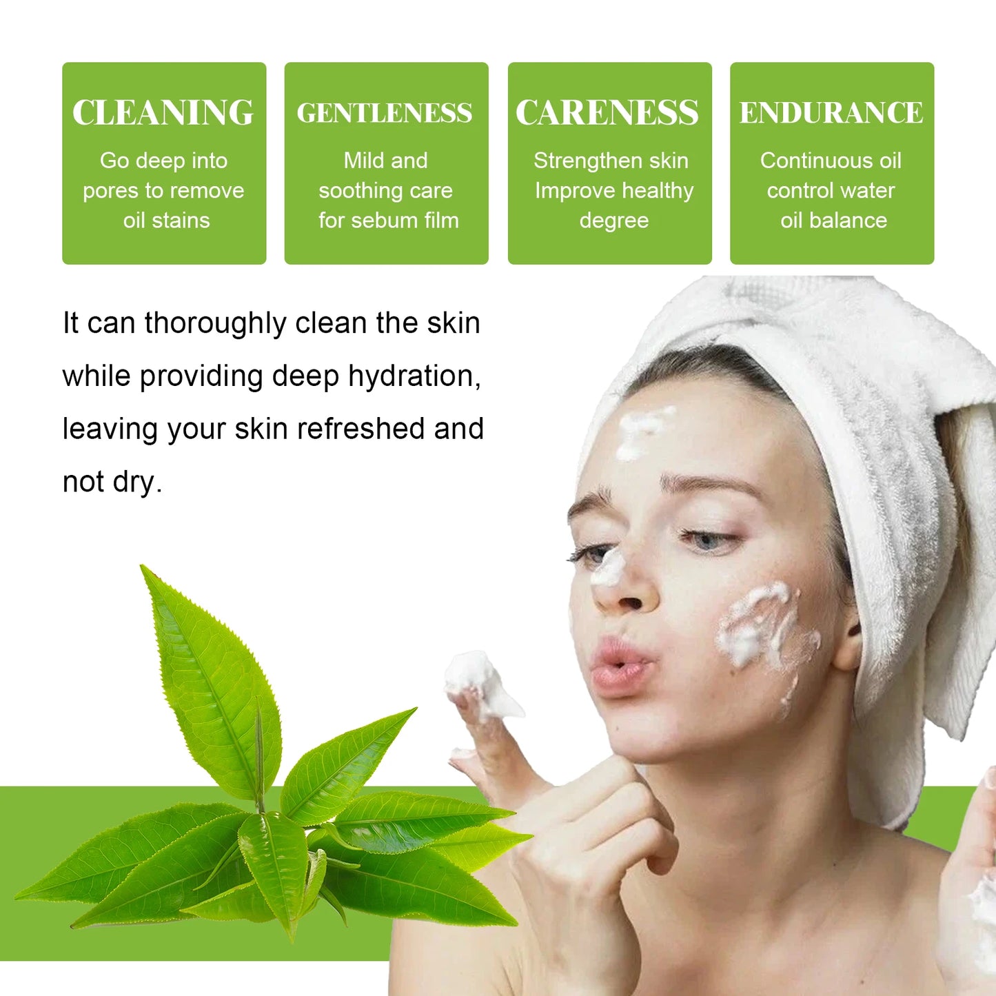 Green Tea Deep Cleansing Mousse