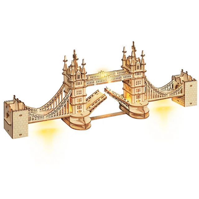 Wooden Puzzle Bridge