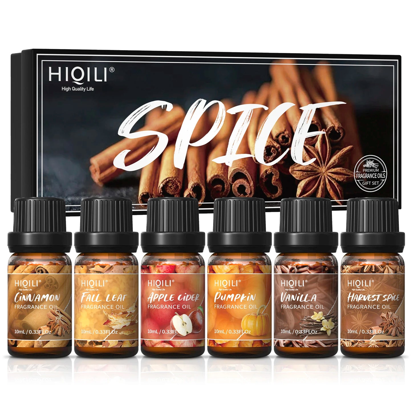 Spice Fragrance Oils, 100% Pure Perfume Oil for Aromatherapy