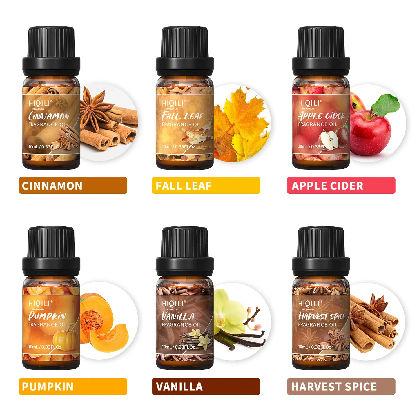 Spice Fragrance Oils, 100% Pure Perfume Oil for Aromatherapy
