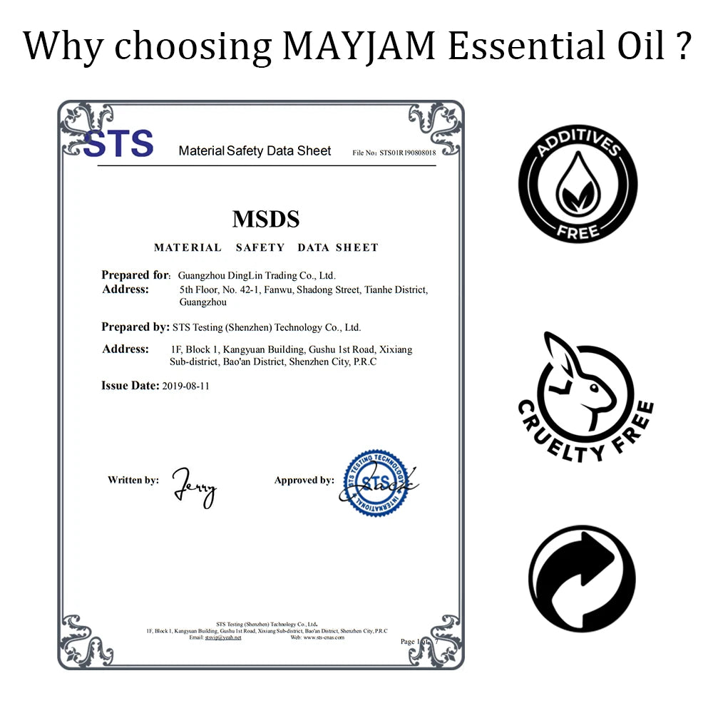 100ML Pure Natural Essential Oil