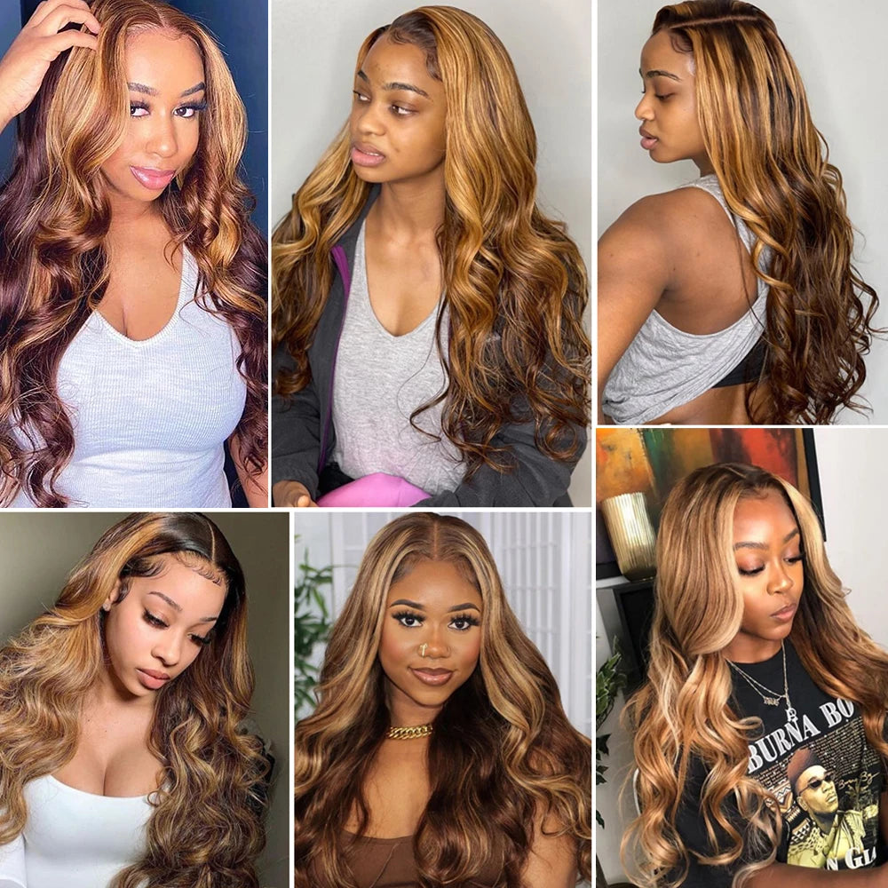 Highlight Wig, Human Hair