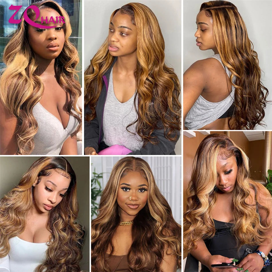 Highlight Wig, Human Hair