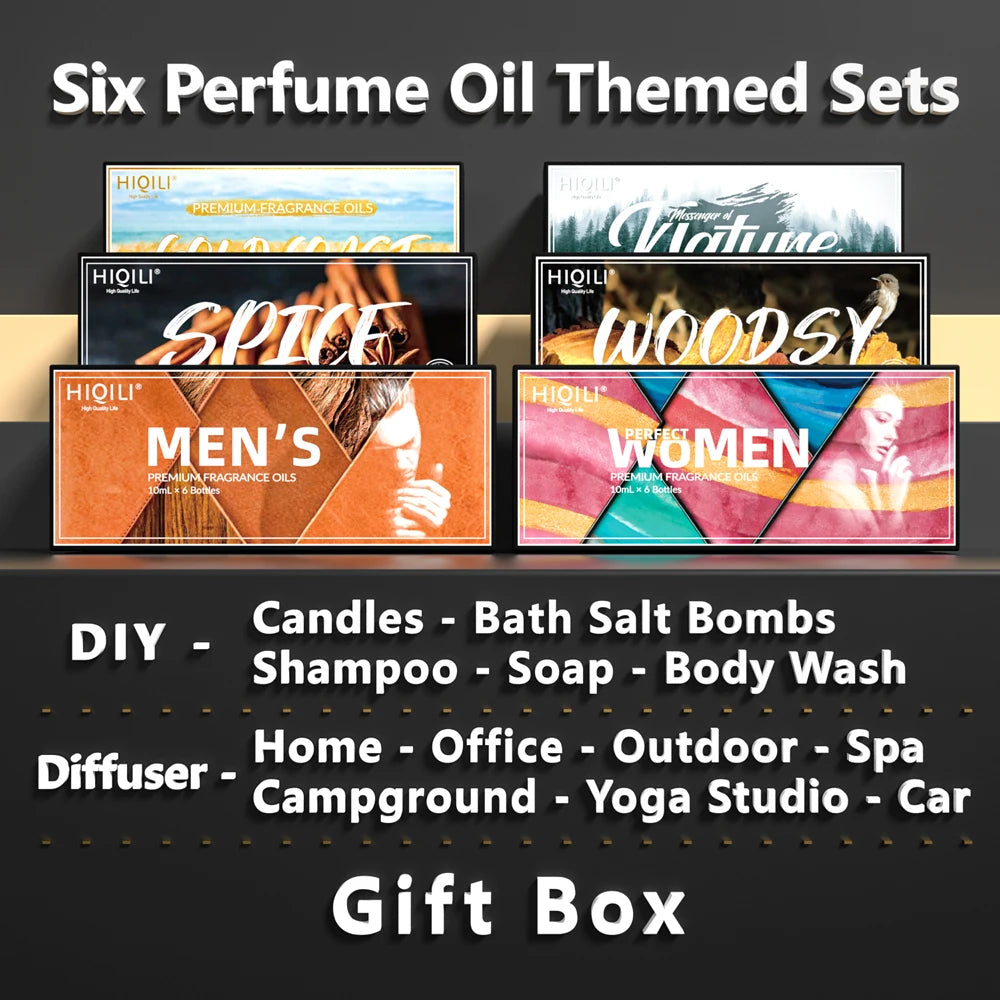 Fragrance Essential Oil, Gift Set, Aromatherapy