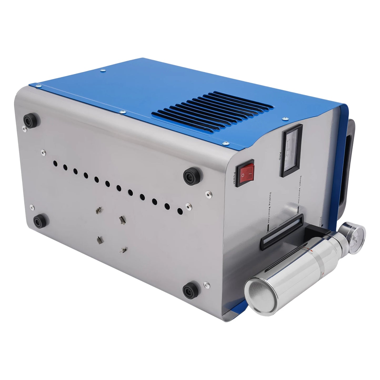 H180 95L Oxygen-Hydrogen Generator Water Welder Polisher HHO Acrylic Flame Polishing Machine Flame Torch Polisher w/ Torch Tip