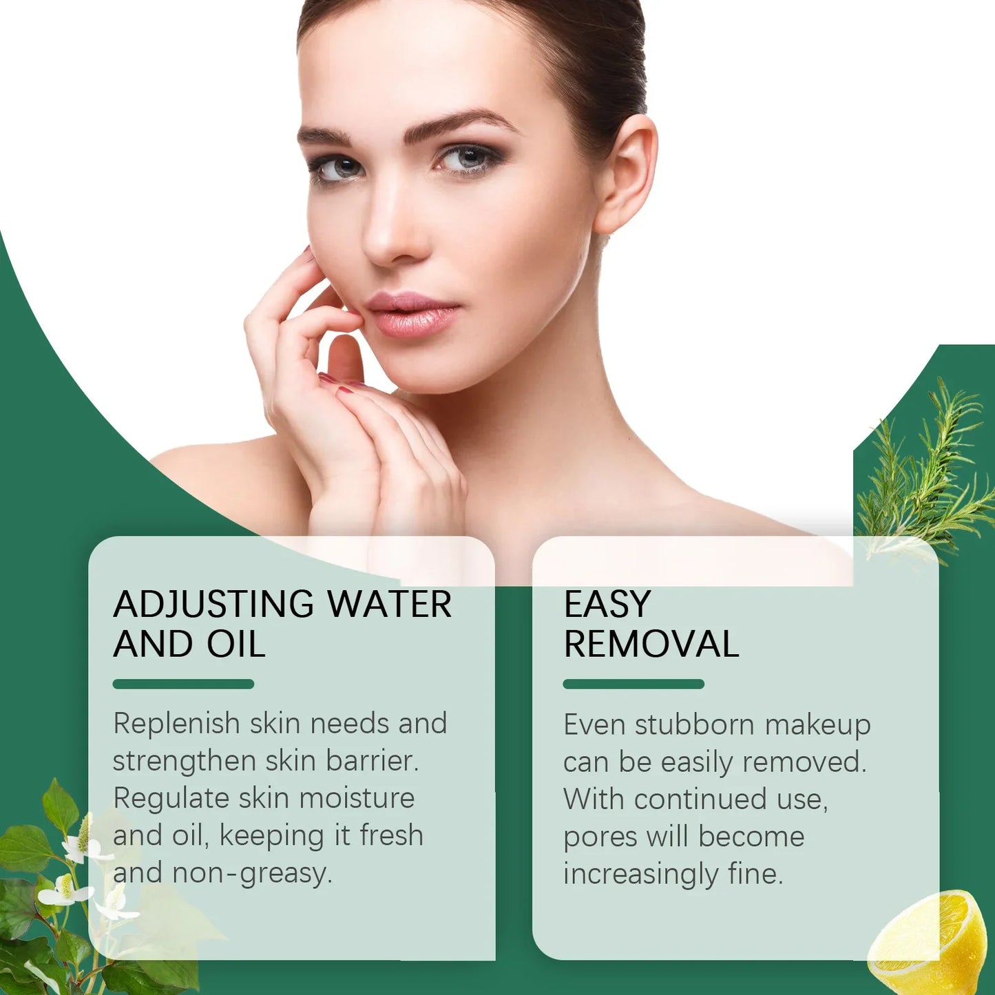 Makeup Removal Pore Cleansing Oil Moisturizing Facial Cleanser
