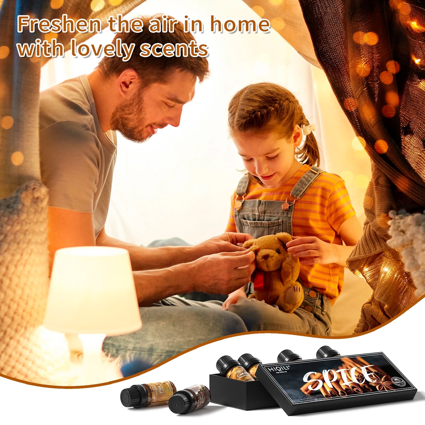 Spice Fragrance Oils, 100% Pure Perfume Oil for Aromatherapy