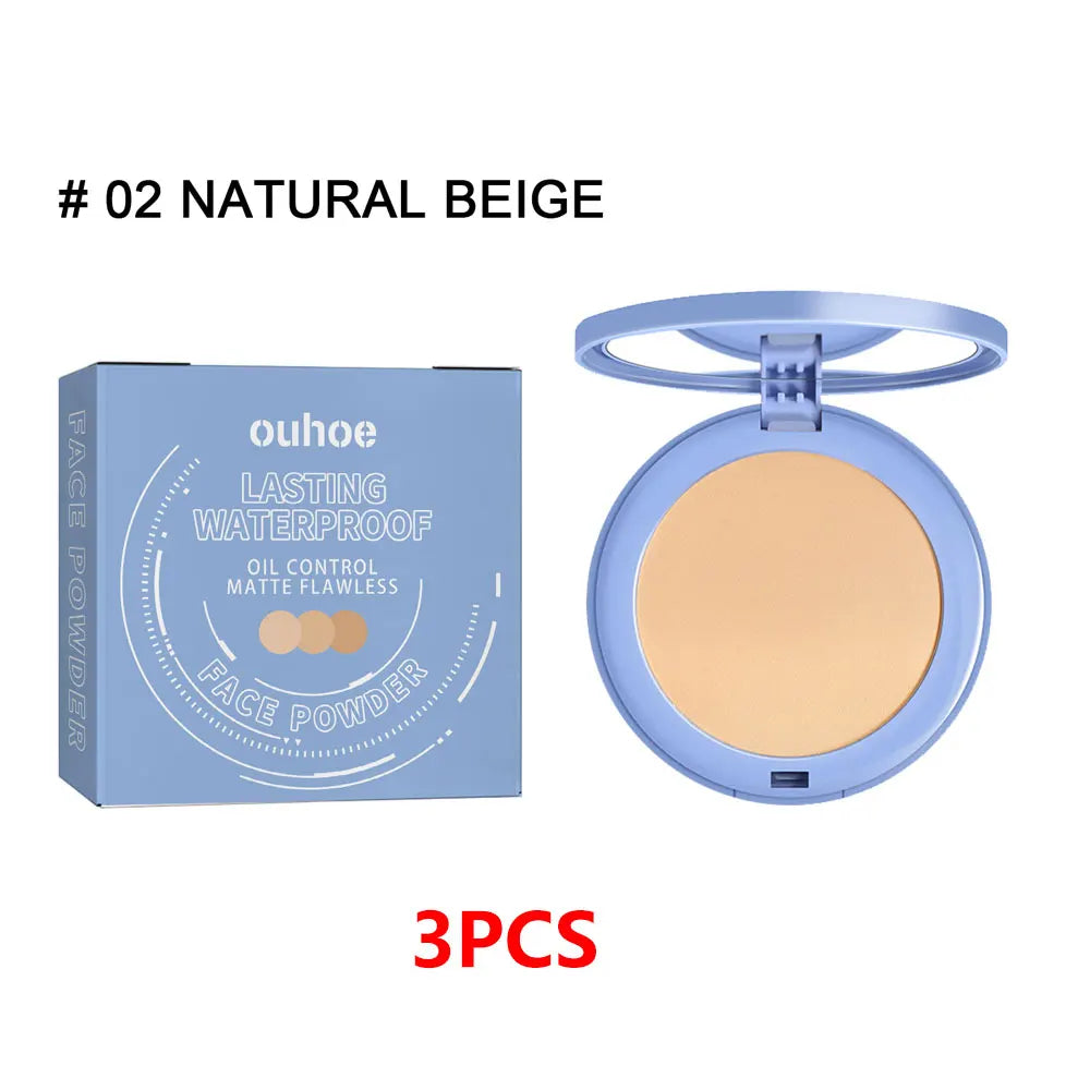 Natural Color 3PCS Powder, Waterproof