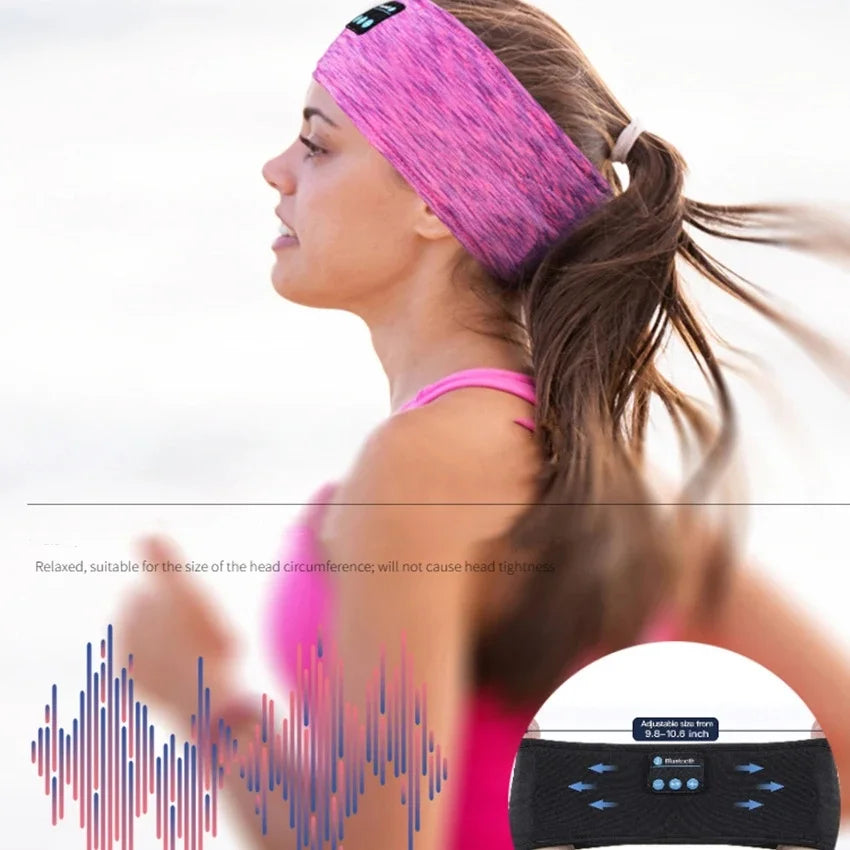 Wireless Headphones Bluetooth Earphones Elastic Headset