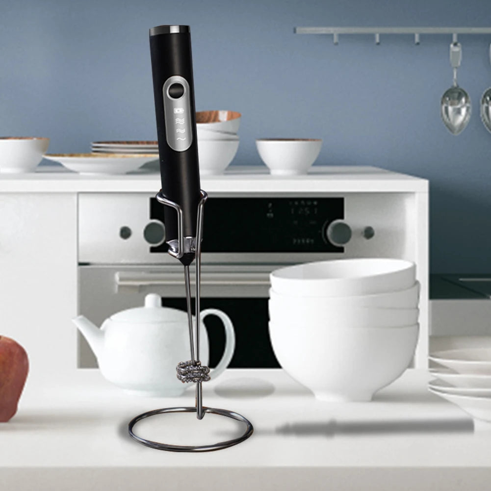 Mini Electric Wireless Whisk Mixer