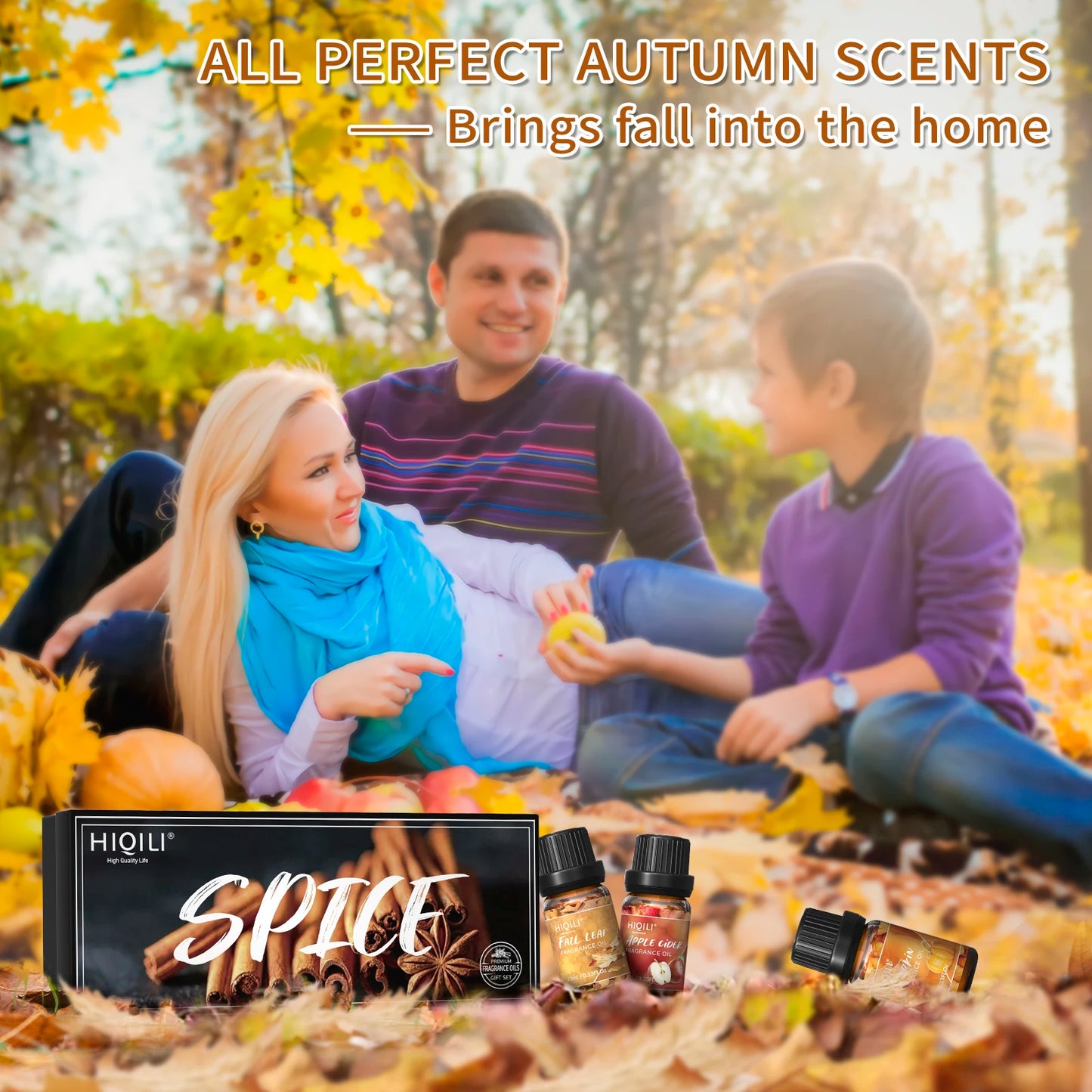 Spice Fragrance Oils, 100% Pure Perfume Oil for Aromatherapy