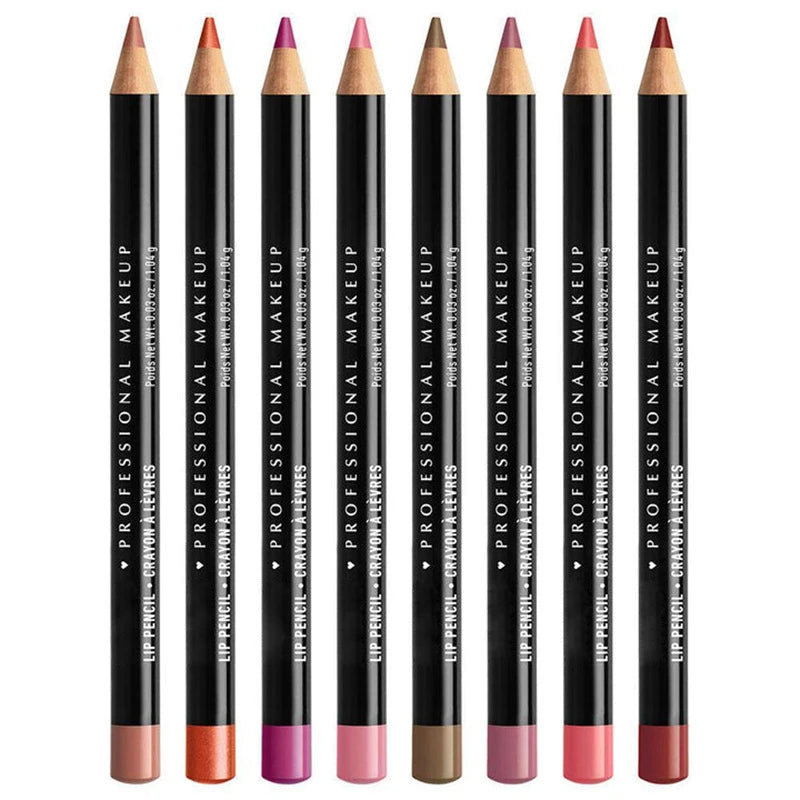 11 Color Matte Lip liner Pencil, Waterproof
