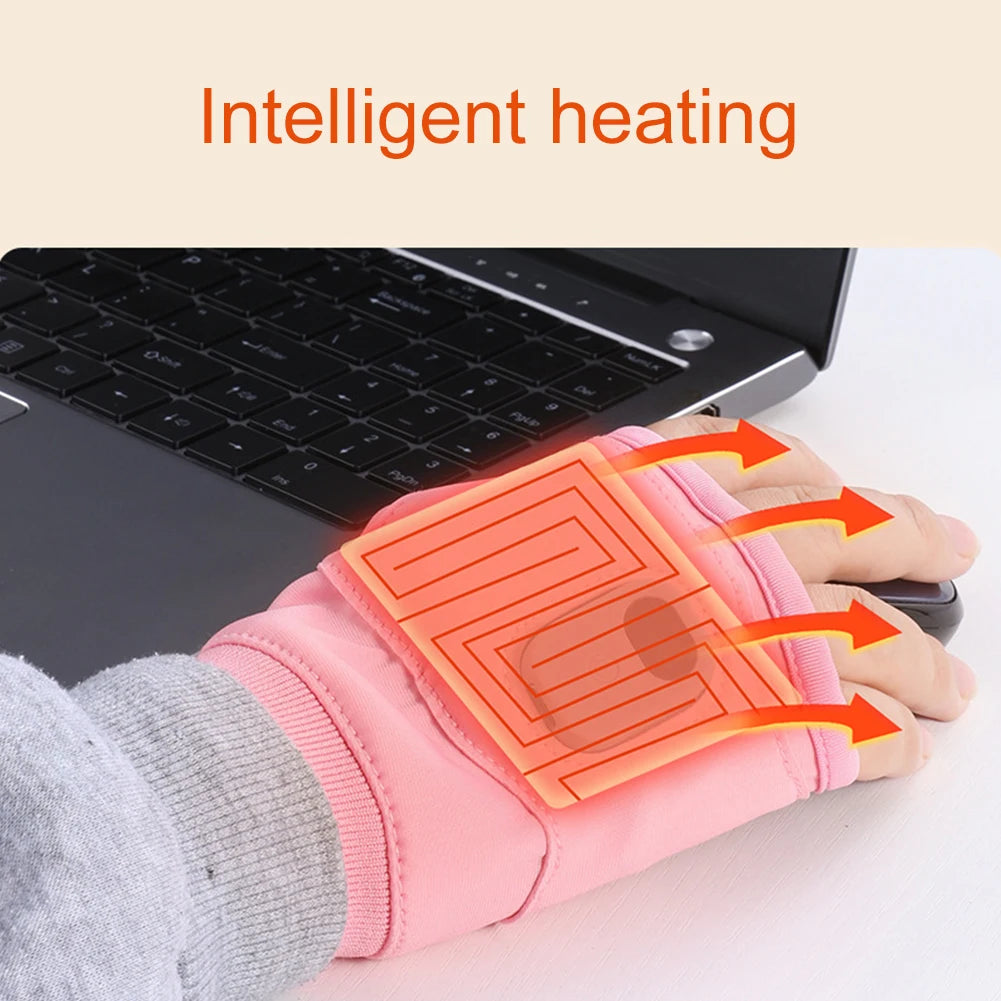 Rechargeable Heated Gloves Fingerless