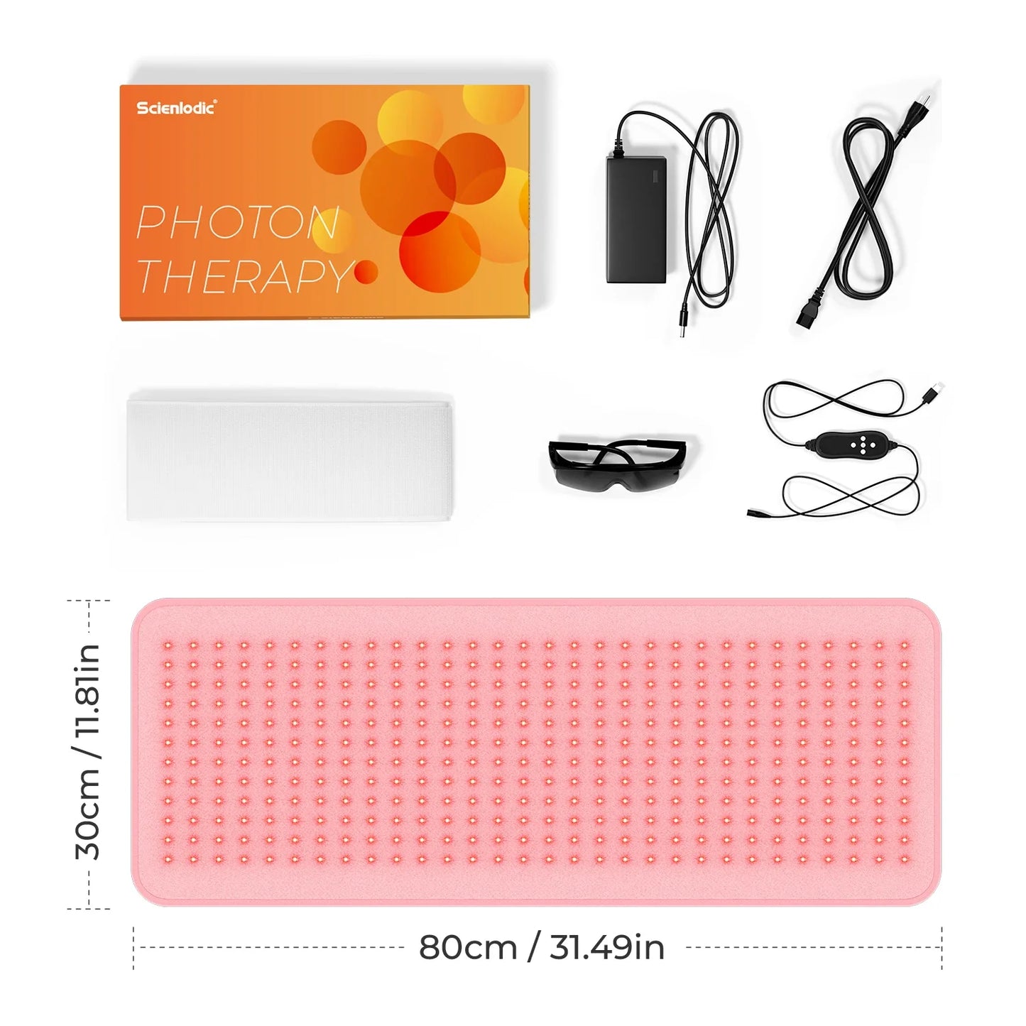 Red Light Therapy Pad Infrared Light Therapy Tapete Yoga Mat