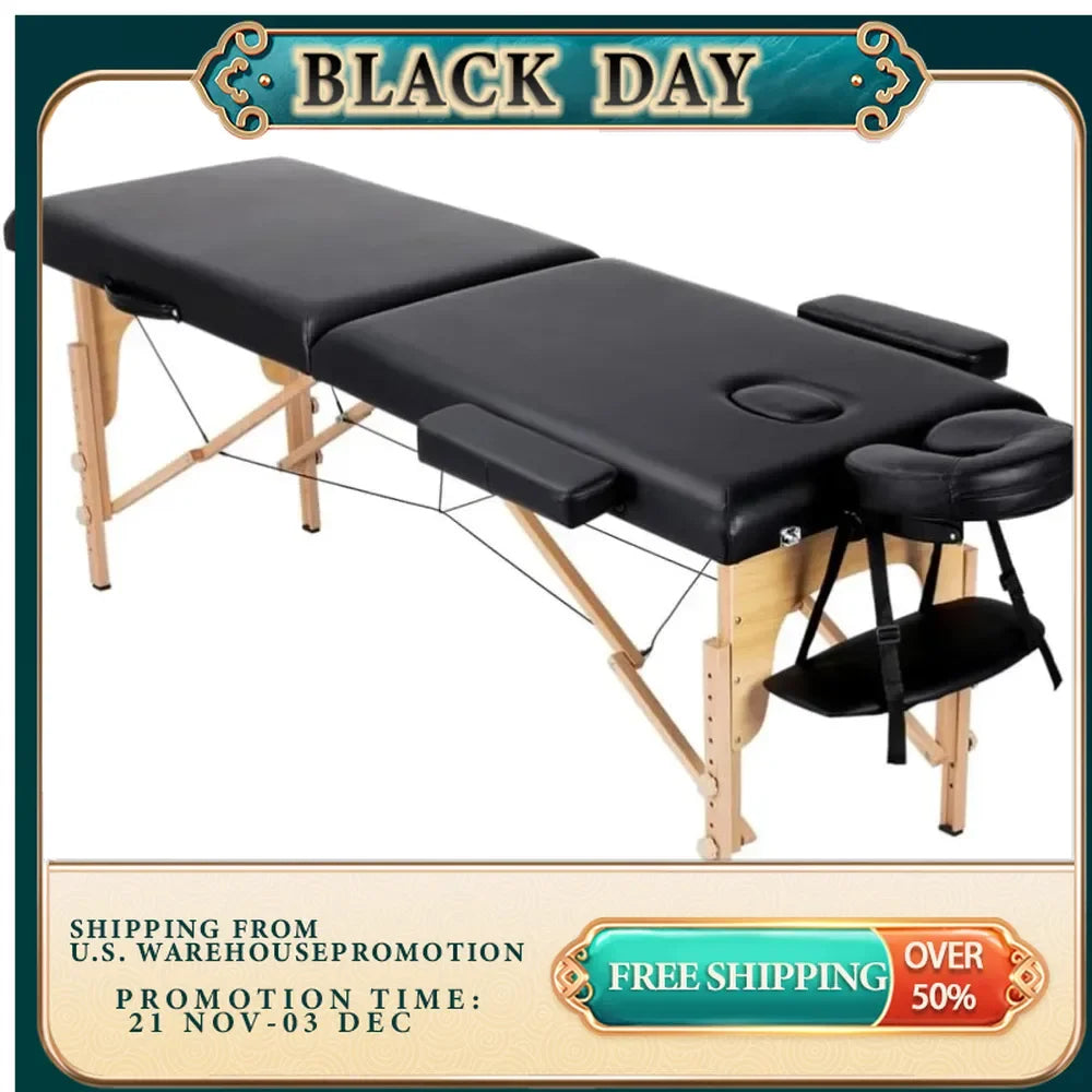 Portable massage table