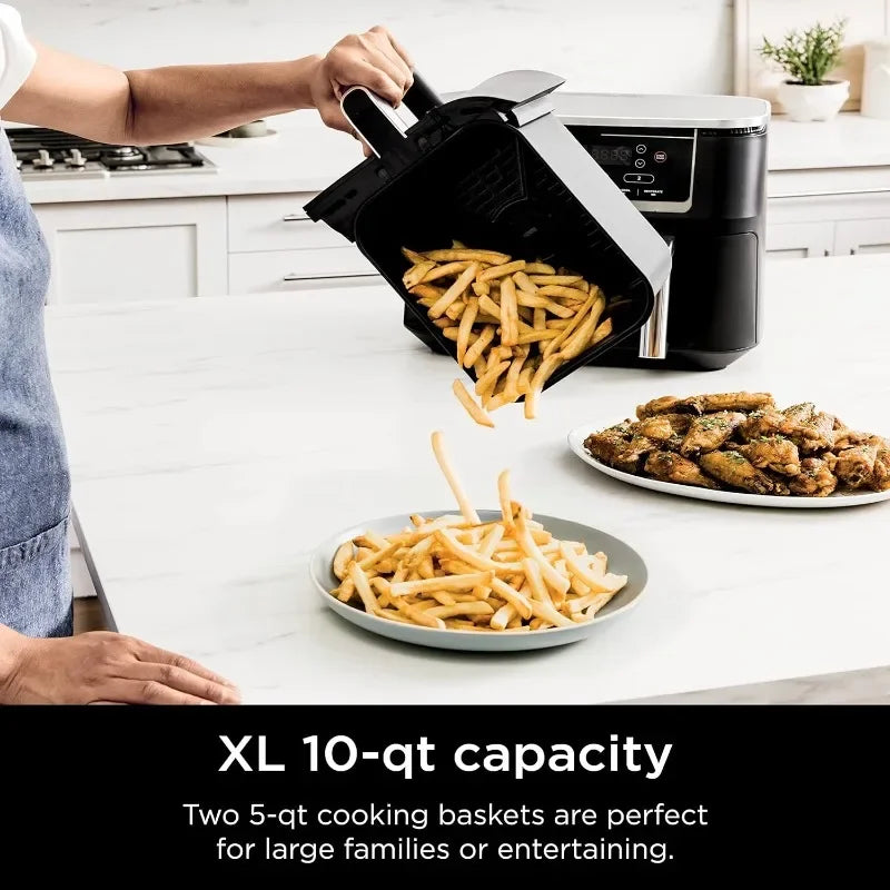 10 Quart 6-in-1 DualZone Smart Air Fryer