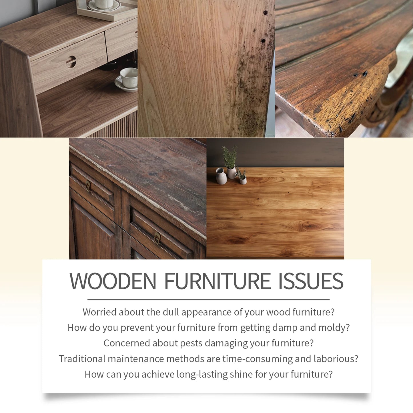 Beeswax Household Furniture Polish